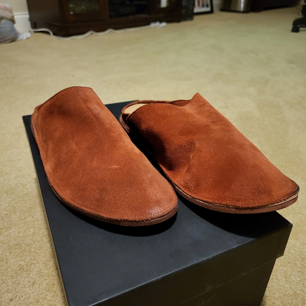 Marsell Slip-on Loafers Suede sz42 rust rare brand new with box amazing color